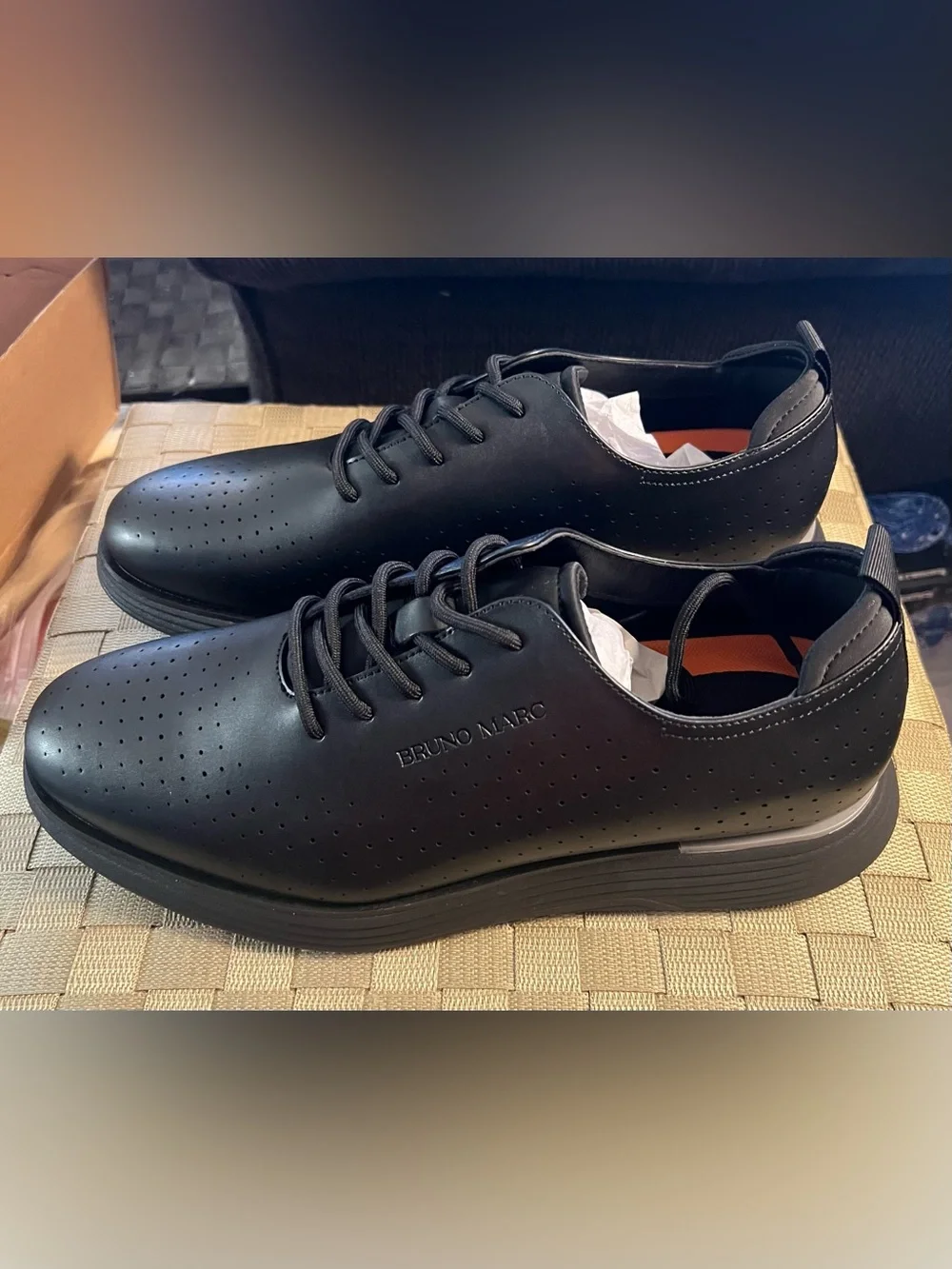 Bruno Marc Mens MaxFlex Fashion Dress Sneakers Oxfords Classic Casual Shoes